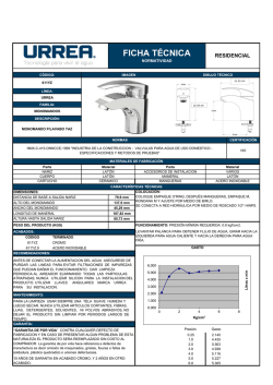 Descarga Ficha T&eacute;cnica