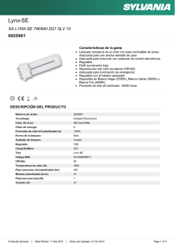 Hoja de datos - Havells Sylvania