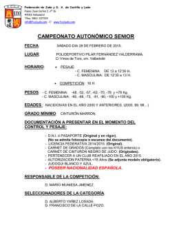 informaci&oacute;n, aqu&iacute; - AD Maristas Judo