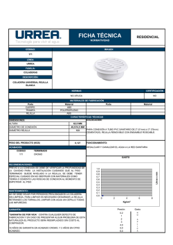 Descarga Ficha T&eacute;cnica