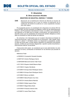 PDF del anuncio