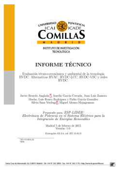 INFORME T&acute;ECNICO - IIT - Universidad Pontificia Comillas