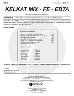 KELKAT MIX - FE - EDTA