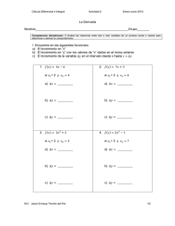 Portafolio C&aacute;lculo Dif. e Integral Actividad 5