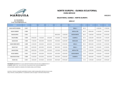 NORTE EUROPA - GUINEA ECUATORIAL