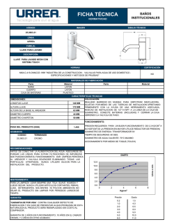 Descarga Ficha T&eacute;cnica