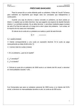 PR&Eacute;STAMO BANCARIO