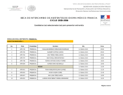 beca de intercambio de asistentes de idioma m&eacute;xico