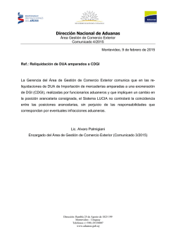 Montevideo, &hellip; de agosto de 2008