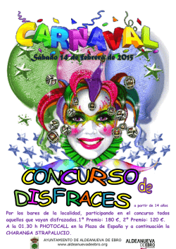 carnaval 2015 - Aldeanueva de Ebro