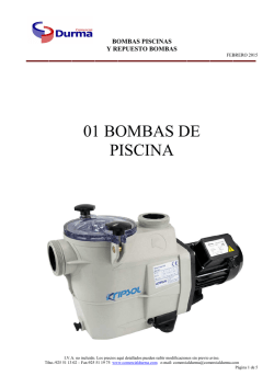 01 BOMBAS PISCINAS