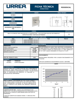 Descarga Ficha T&eacute;cnica