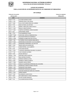 CAABQyS - Facultad de Estudios Superiores Iztacala