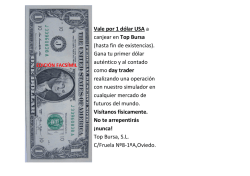 Vale 1 D&oacute;lar