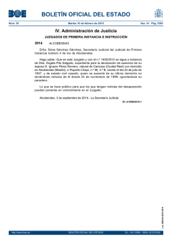 PDF del anuncio