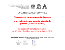Vacunarte vs t&eacute;tanos e influenza ya realizarte una prueba r&aacute;pida de