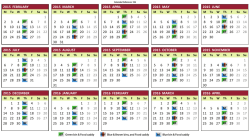 2015 february 2015 march 2015 april 2015 may 2015 june 1 1 1 3 4