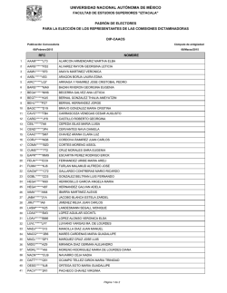 caacs - Facultad de Estudios Superiores Iztacala