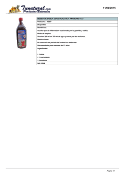 BEBIDA DE SABILA CUACHALALATE Y ARANDANO 1 LT Producto