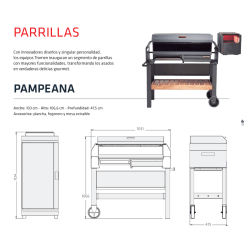 Ficha Tecnica Parrilla Tromen Pampeana