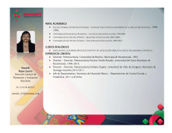 Curriculum - Portal Transparencia Nayarit