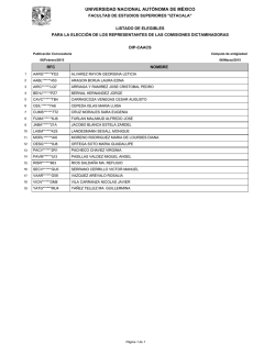 caacs - Facultad de Estudios Superiores Iztacala