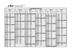 CALENDARIO GPS 2015