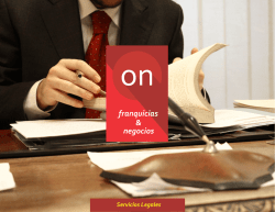 Sepa m&aacute;s - On Franchising