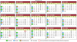 2015 february 2015 march 2015 april 2015 may 2015 june 1 1 1 2 4