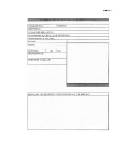 ANEXO II - Ministerio de Seguridad