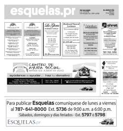 Descargar Obituarios - Especiales