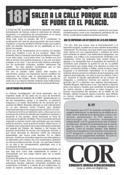 Seguir leyendo - Corriente Obrera Revolucionaria