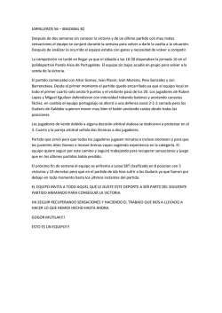 Cr&oacute;nica GDKO Ibaizabal &ndash; Jarrilleros