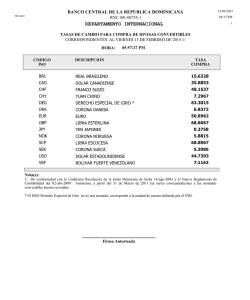 DEPARTAMENTO INTERNACIONAL