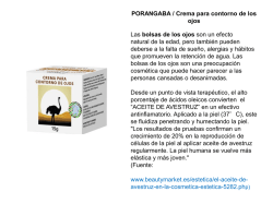 porangaba crema para contorno de ojos