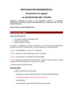 Restauracion Bioenergetica
