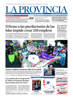 El freno a las pisc ifactor&iacute;as de las Islas impide crear