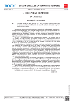 D) Anuncios - Sede Electr&oacute;nica del Boletin Oficial de la Comunidad