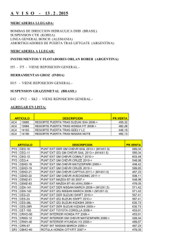 A  V  I  S  O    - 13 - Salvador Livio