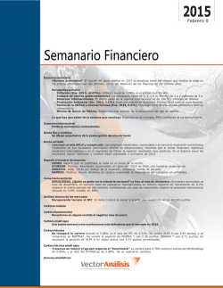 Febrero 9 - Vector Casa de Bolsa SA de CV EXPERIENCIA