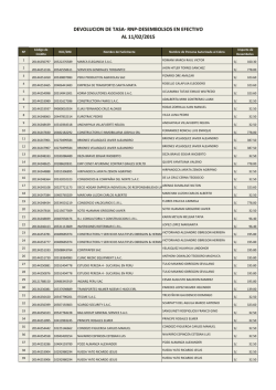 devolucion de tasa- rnp-desembolsos en efectivo al 11/02/2015