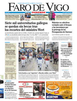 ourense - Faro de Vigo