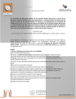 Utah 2015-2016 - Secretar&iacute;a de Educaci&oacute;n y Cultura