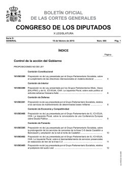 bolet&iacute;n oficial de las cortes generales