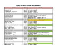 2da Lista Sacones Damas