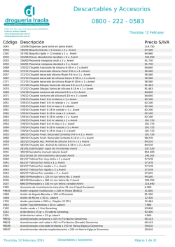 Descartables y Accesorios 0800 - 222 - 0583