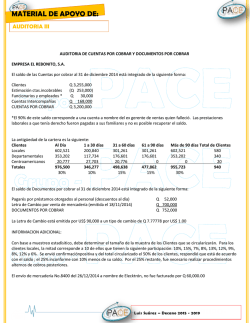 Material de Auditoria III, Enunciado El Rebonito 2015 - grupo-pace