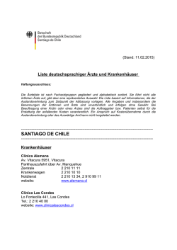(alem&aacute;n)  - Embajada Alemana de Santiago