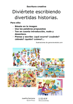 Divi&eacute;rtete escribiendo divertidas historias 1