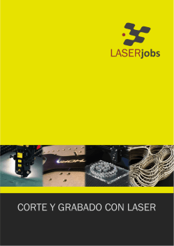 CORTE Y GRABADO CON LASER